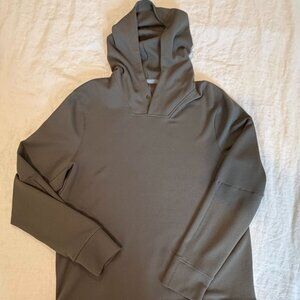 Lululemon Men's Medium Mesh Hoodie - Medium - Gray/Green